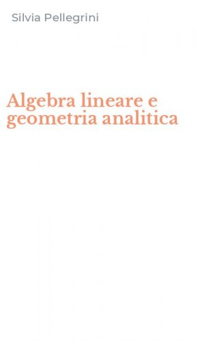 Algebra lineare e geometria analitica