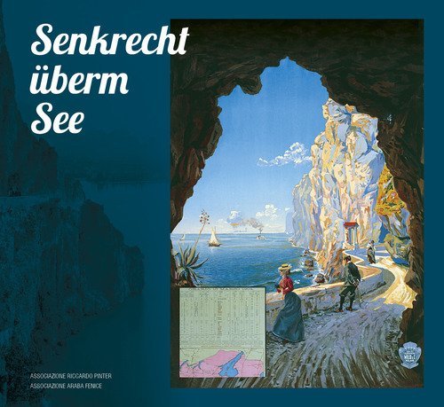 Senkrecht &uuml;berm see. Ponal! Eine b&uuml;hne gehaun in stein