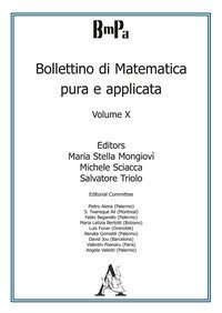 Bollettino di matematica pura e applicata