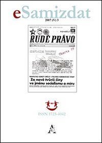 ESamizdat. Rivista di culture dei paesi slavi (2007).