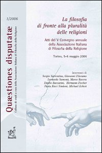 La filosofia di fronte alla pluralit&agrave; delle religioni