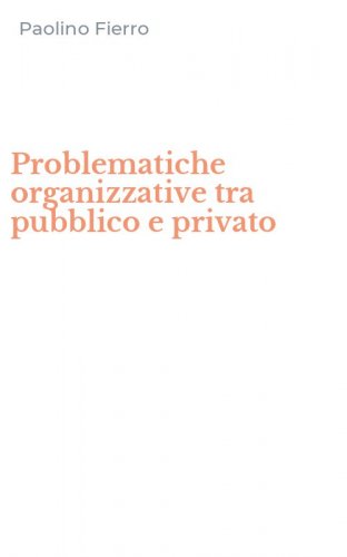 Problematiche organizzative tra pubblico e privato