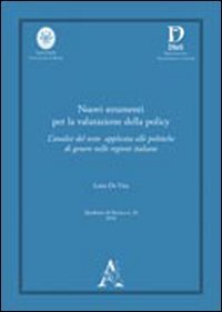Nuovi strumenti per la valutazione della policy. L'analisi del testo applicata alle politiche di genere nelle regioni italiane