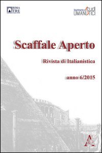 Scaffale aperto. Rivista di italianistica