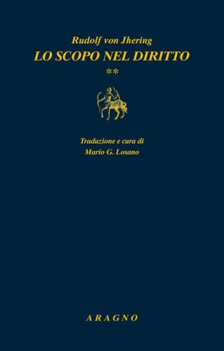 Lo scopo nel diritto