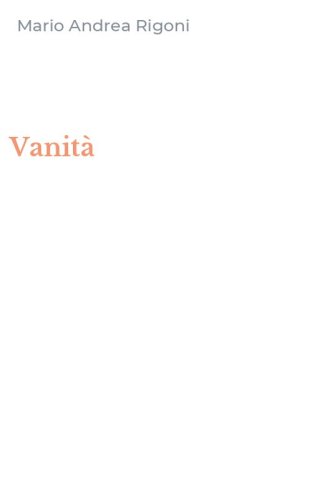 Vanit&agrave;