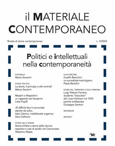 Il materiale contemporaneo. Rivista di storia contemporanea