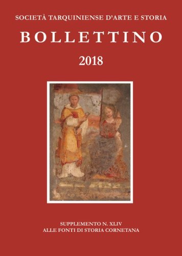 Bollettino STAS (2018). Supplemento alle fonti di storia cornetana