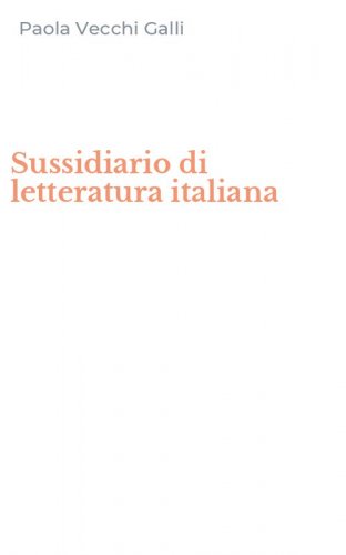 Sussidiario di letteratura italiana