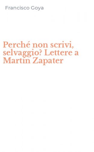 Perch&eacute; non scrivi, selvaggio? Lettere a Mart&iacute;n Zapater
