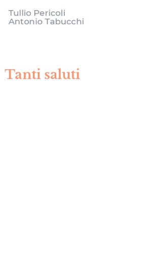 Tanti saluti