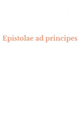 Epistolae ad principes