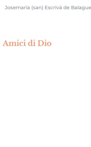 Amici di Dio