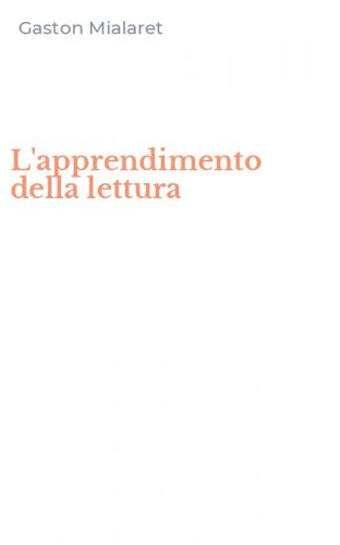 L'apprendimento della lettura