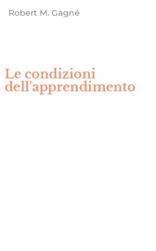 Le condizioni dell'apprendimento
