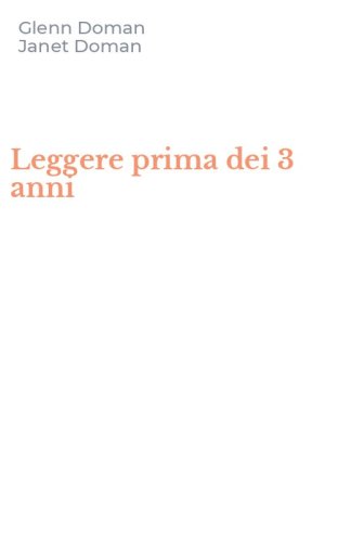 Leggere prima dei 3 anni