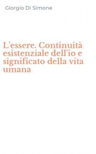 L'essere. Continuit&agrave; esistenziale dell'io e significato della vita umana