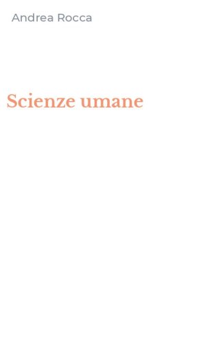 Scienze umane