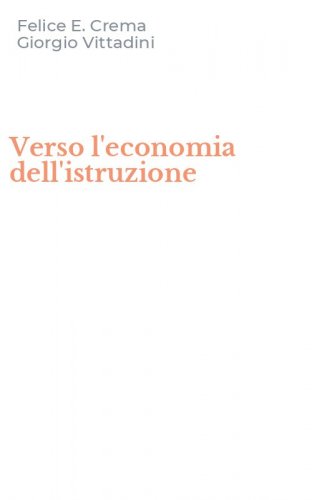 Verso l'economia dell'istruzione