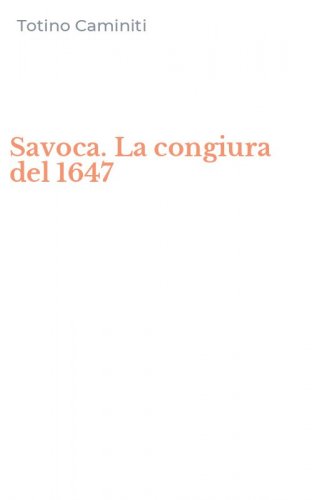Savoca. La congiura del 1647