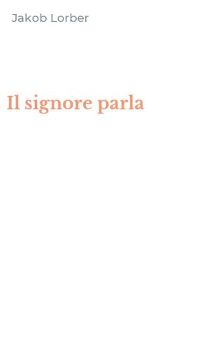 Il signore parla
