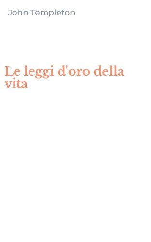 Le leggi d'oro della vita