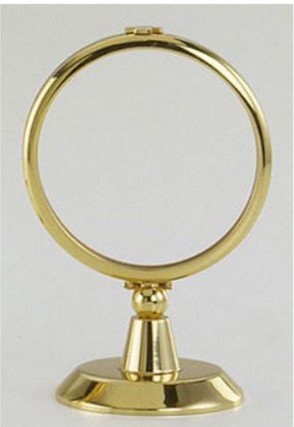 OSTENSORIO  8 CM DORATO - Diametro 8 cm.