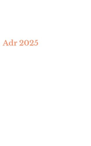 Adr 2025
