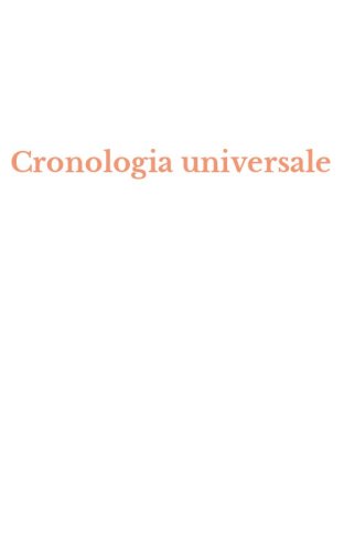 Cronologia universale