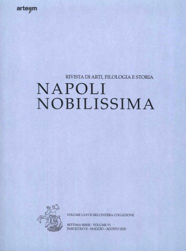 Napoli nobilissima. Rivista di arti, filologia e storia. Settima serie