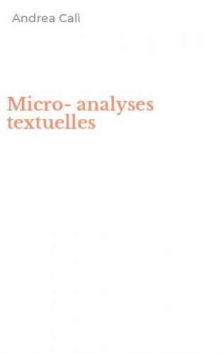 Micro-analyses textuelles