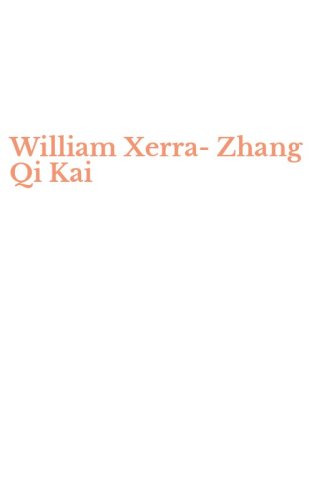 William Xerra-Zhang Qi Kai