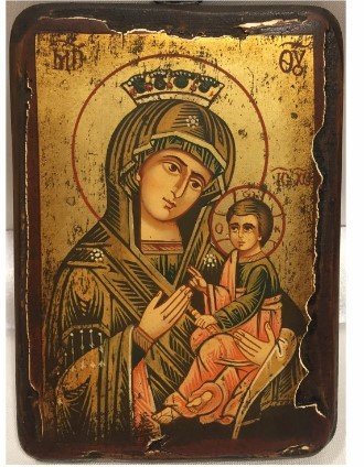 MADONNA "HODIGITRIA" 10x14 cm