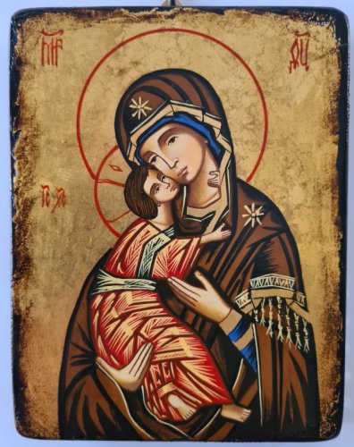 MADONNA VLADIMIRSKAJA - 18X14 CM