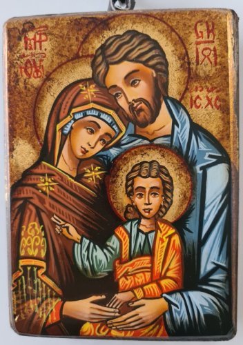 SACRA FAMIGLIA 10x14 CM