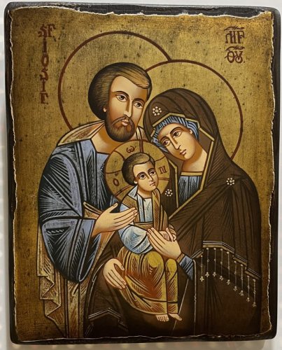 SACRA FAMIGLIA  18x22 cm