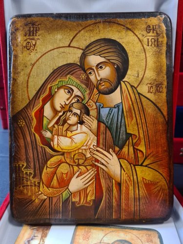 SACRA FAMIGLIA ANTICATA 14X18 CM