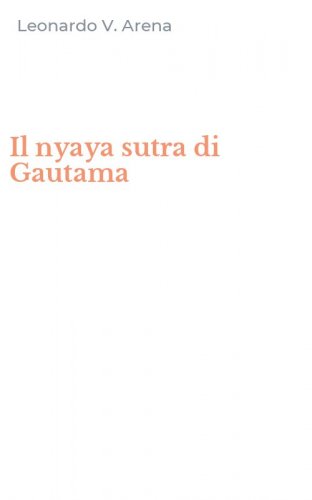 Il nyaya sutra di Gautama