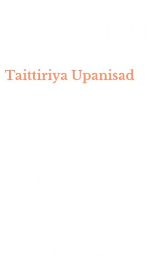 Taittiriya Upanisad