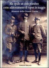 Alle spalle un cielo plumbeo come addensamento di vapori in maggio. Memorie della grande guerra