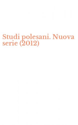 Studi polesani. Nuova serie (2012)