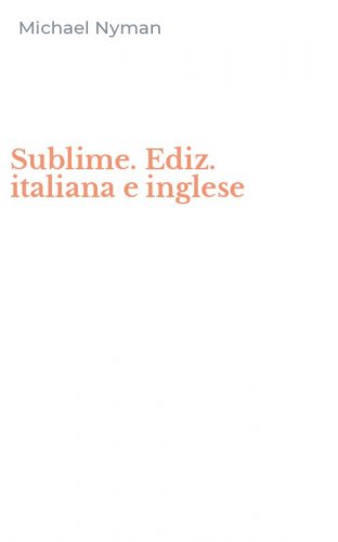 Sublime. Ediz. italiana e inglese