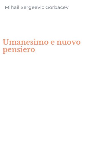 Umanesimo e nuovo pensiero
