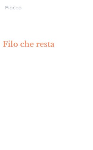 Filo che resta