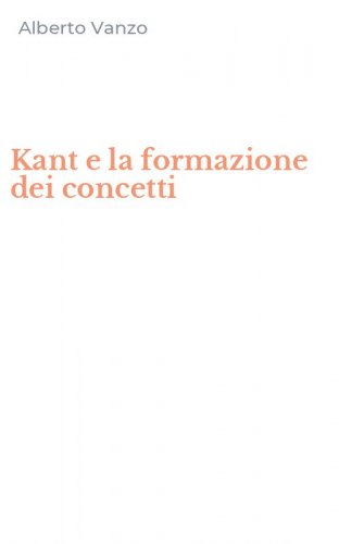 Kant e la formazione dei concetti