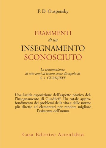 Frammenti di un insegnamento sconosciuto
