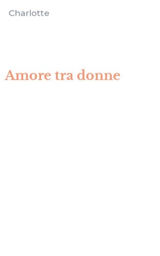 Amore tra donne