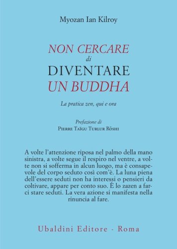 Non cercare di diventare un buddha. La pratica zen, qui e ora