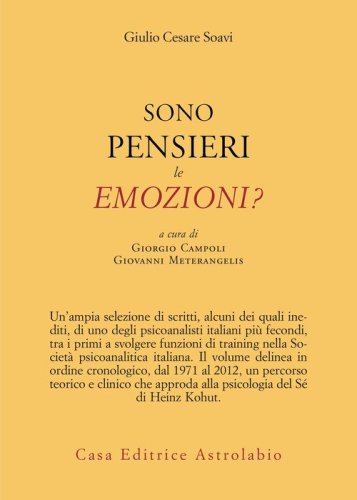 Sono pensieri le emozioni?