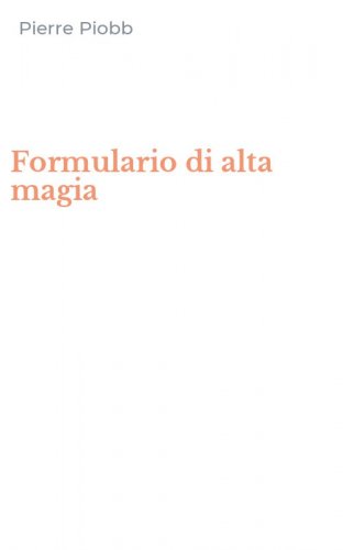 Formulario di alta magia